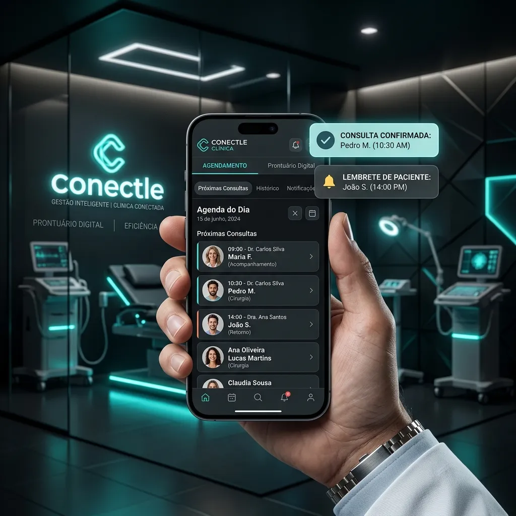 Conectle Clínica - Gestão de Pacientes e Consultas